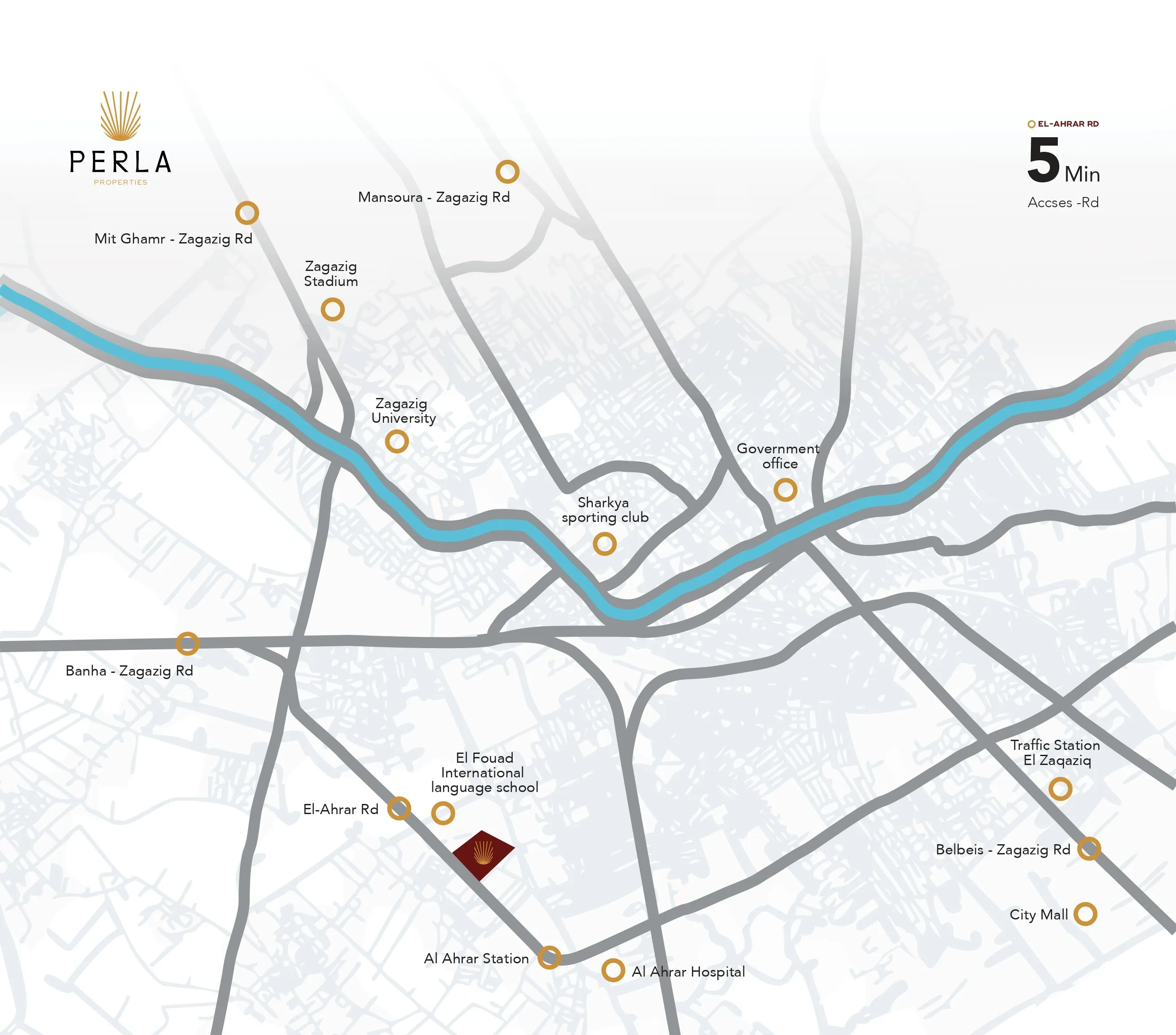 Perla Heights location map